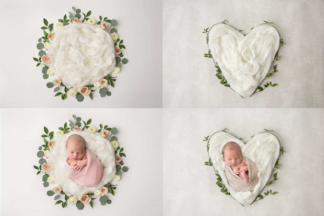 Digital Newborn Backdrop Instructions