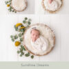 Newborn Digital Backdrop 058 - Sunshine Dreams - Image 2